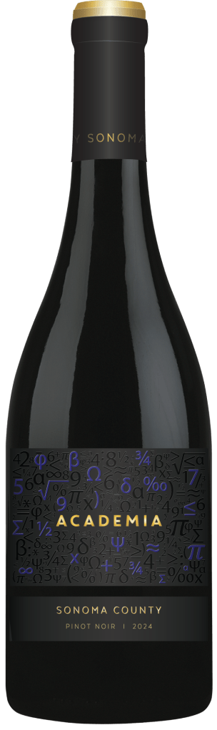 Bottle of Academia Pinot Noir